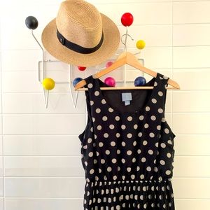 Polka dot summer dress.